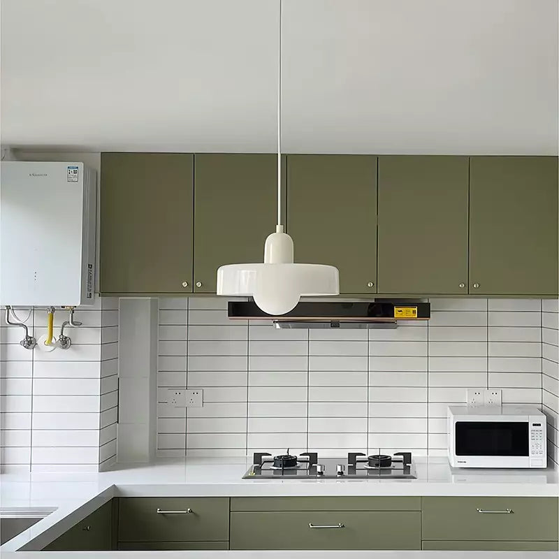 Hanglamp Bauhaus — gekleurd glas, fitting G9 — afbeelding 4