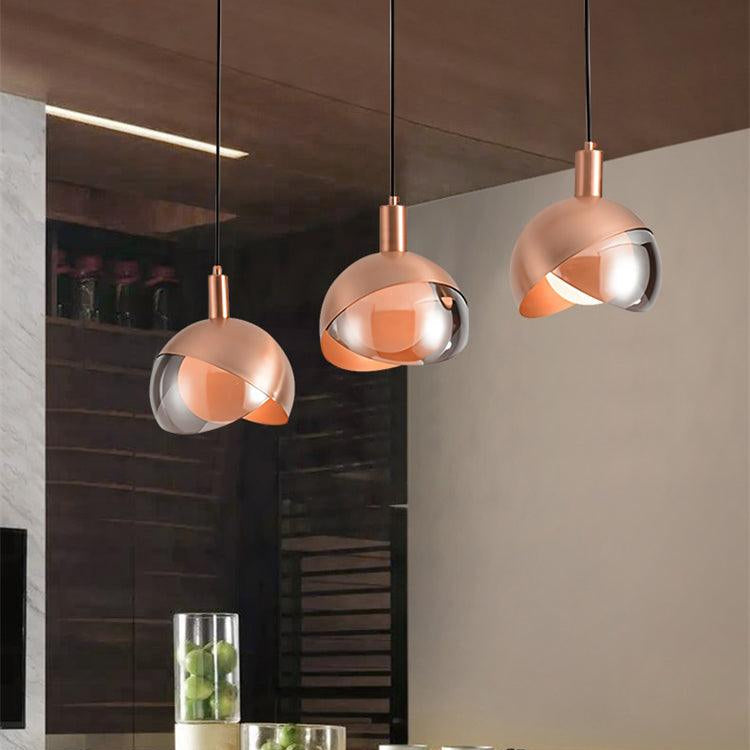 Hanglamp Blonche — metaal en glas, in hoogte verstelbaar — afbeelding 3