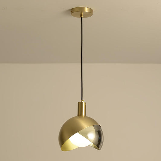 Hanglamp Blonche — metaal en glas, in hoogte verstelbaar — afbeelding 1