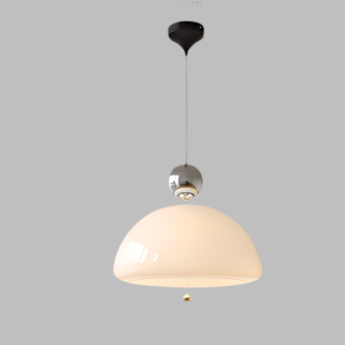 Hanglamp Retro Glas — Franse stijl, breedte 40 cm — afbeelding 4