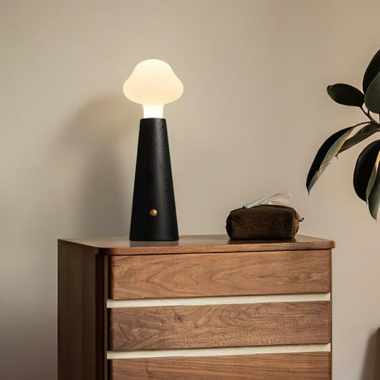 Tafellamp Wolkje — hout en acryl, 6 W led — afbeelding 1