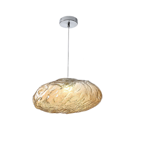 Hanglamp Glasbel — mondgeblazen glas, fitting G9 — afbeelding 2