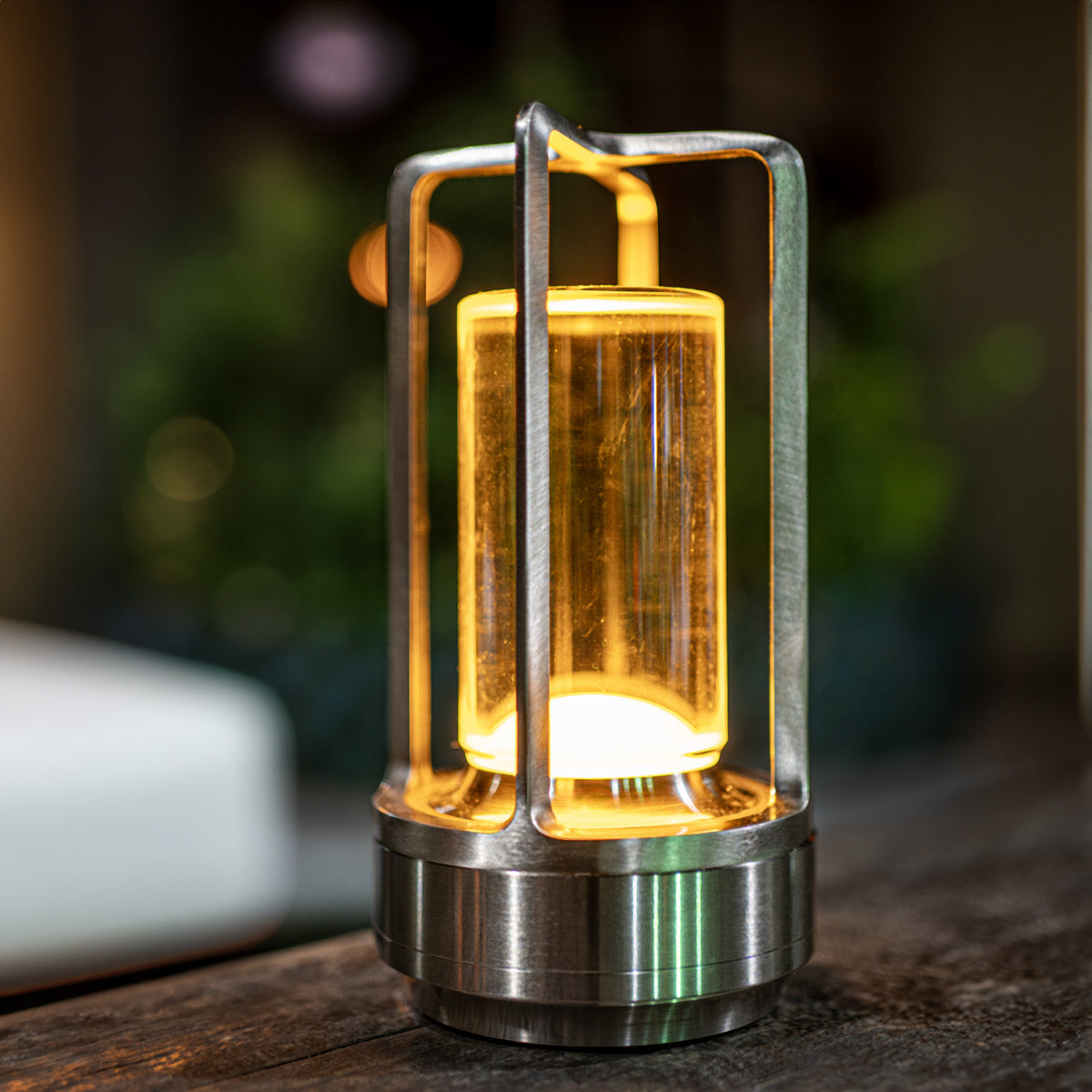 Draadloze tafellamp Kristal — IP65, USB-oplaadbaar — afbeelding 2