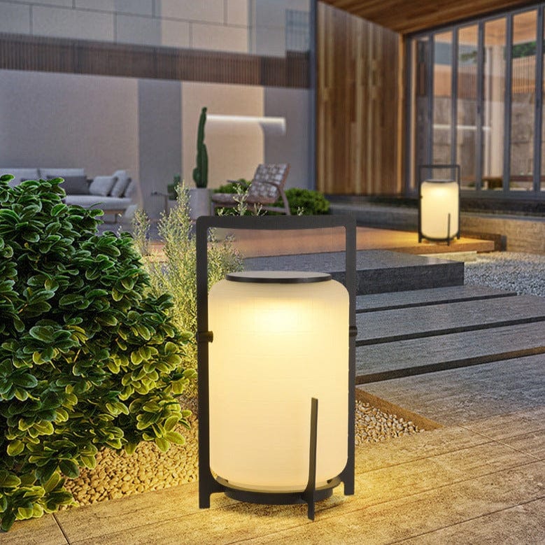 Buitenlamp Terras — zonne-energie, roestvrij staal — afbeelding 2