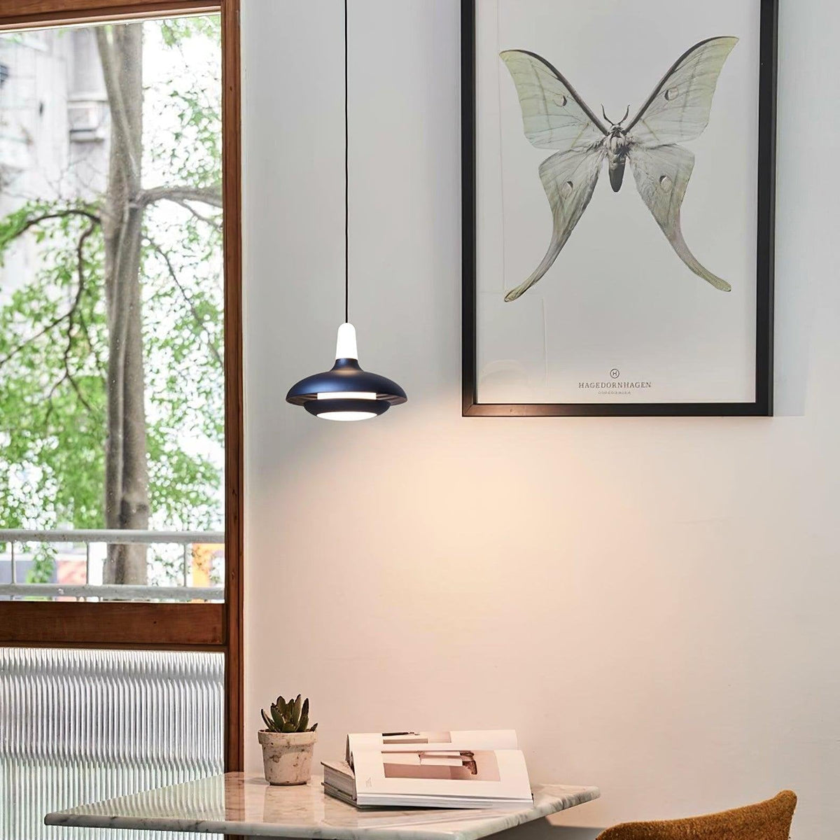 Hanglamp Fiji — aluminium, drie lichtkleuren — afbeelding 2