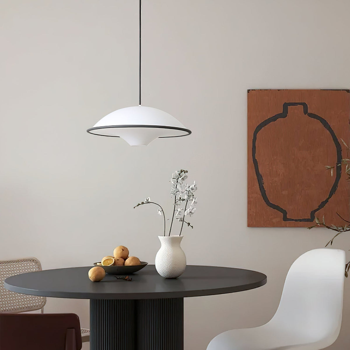 Hanglamp Fontana — acryl en metaal, fitting E27 — afbeelding 3