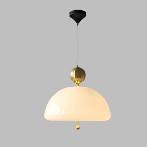 Hanglamp Retro Glas — Franse stijl, breedte 40 cm — afbeelding 5