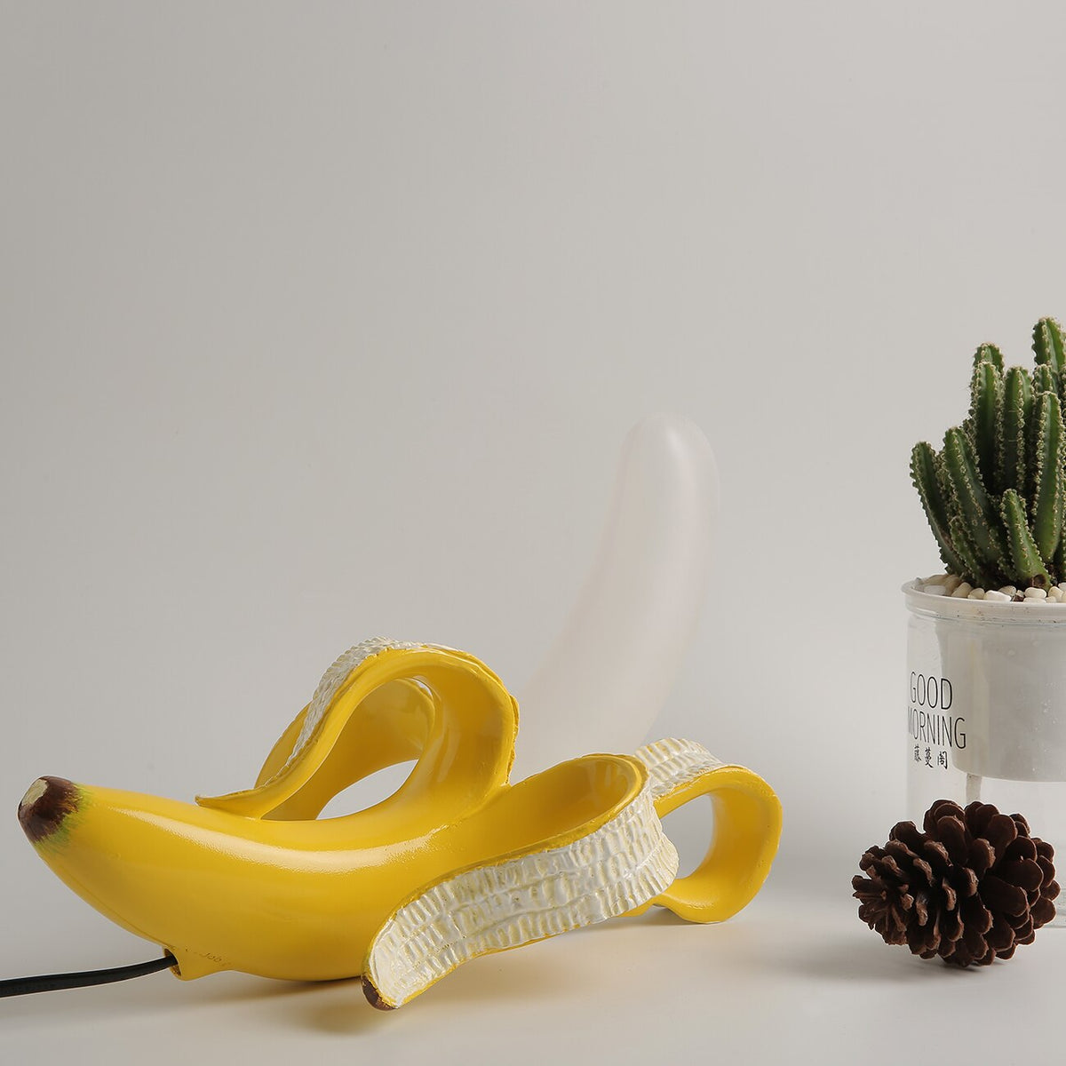 Tafellamp Banaan — art deco, drie houdingen — afbeelding 7