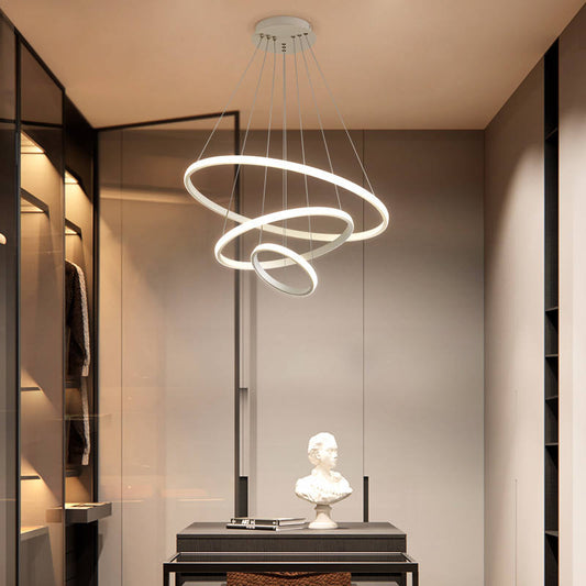 Hanglamp Vormlux Trio — drie ringen, dimbaar — afbeelding 1