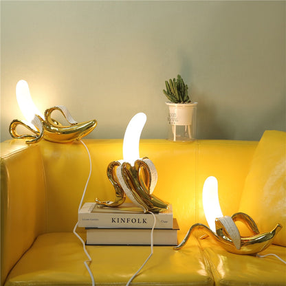 Tafellamp Banaan — art deco, drie houdingen — afbeelding 1