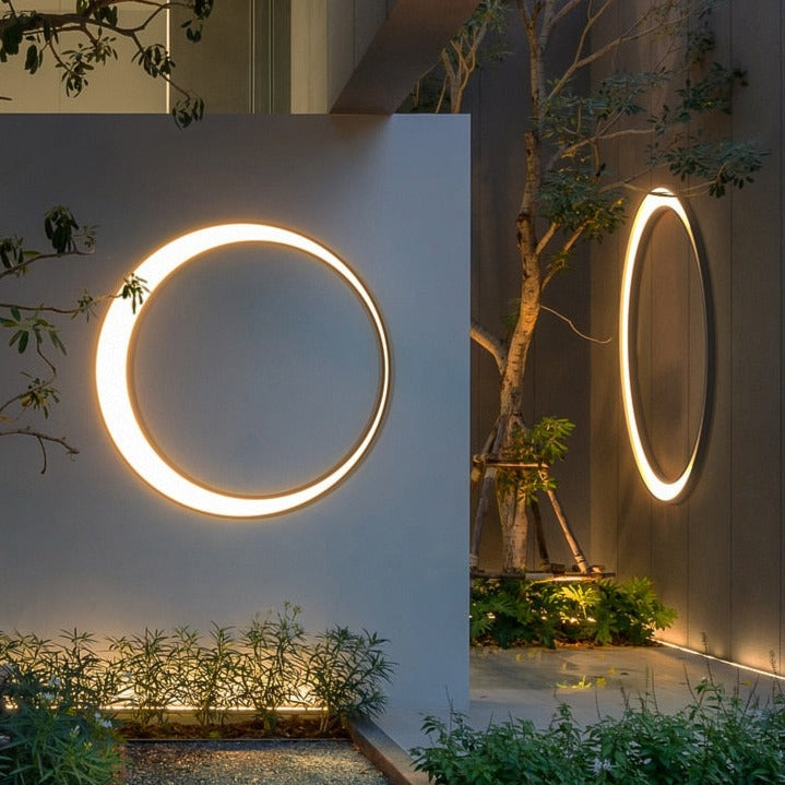 Buitenwandlamp Vormlux Eclips — ring, IP65, 3000 K — afbeelding 1