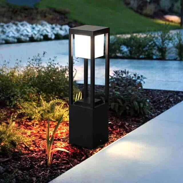 Buitenlamp Nimbus Kubus — zonne-energie, IP54, 60 cm — afbeelding 2