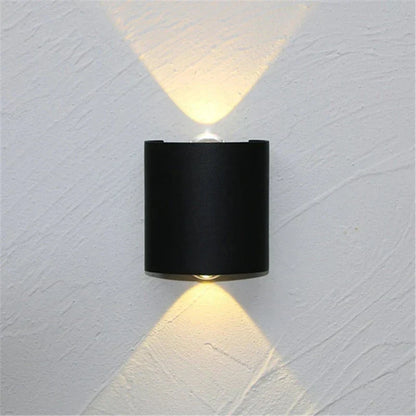 Buitenlamp Kubus — aluminium, led, 8 bij 8 cm — afbeelding 2