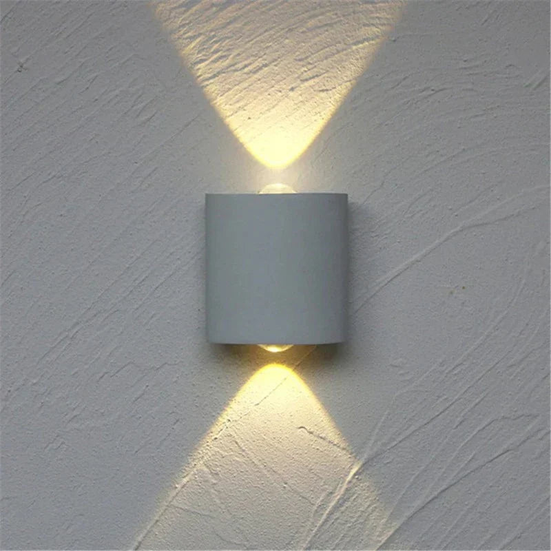 Buitenlamp Kubus — aluminium, led, 8 bij 8 cm — afbeelding 3