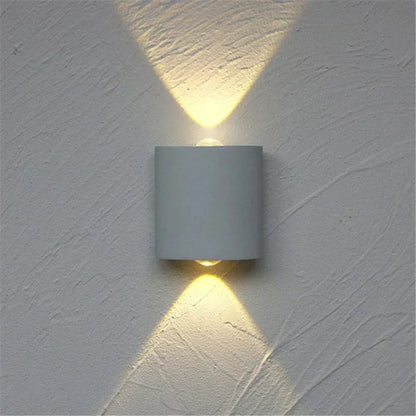 Buitenlamp Kubus — aluminium, led, 8 bij 8 cm — afbeelding 3