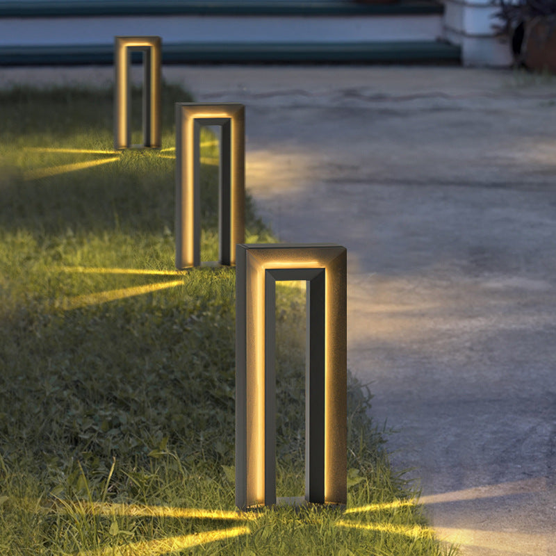 Buitenlamp Prisma — roestvrij staal, IP66, 62 cm — afbeelding 3