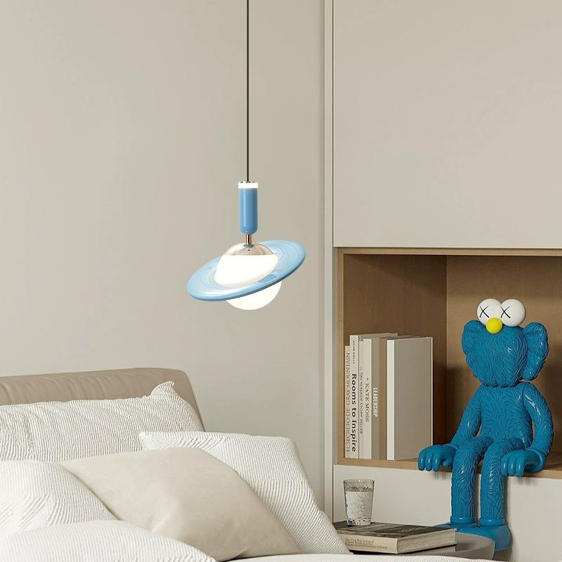 Hanglamp Saturn — ringen in aluminium, 12 W led — afbeelding 4