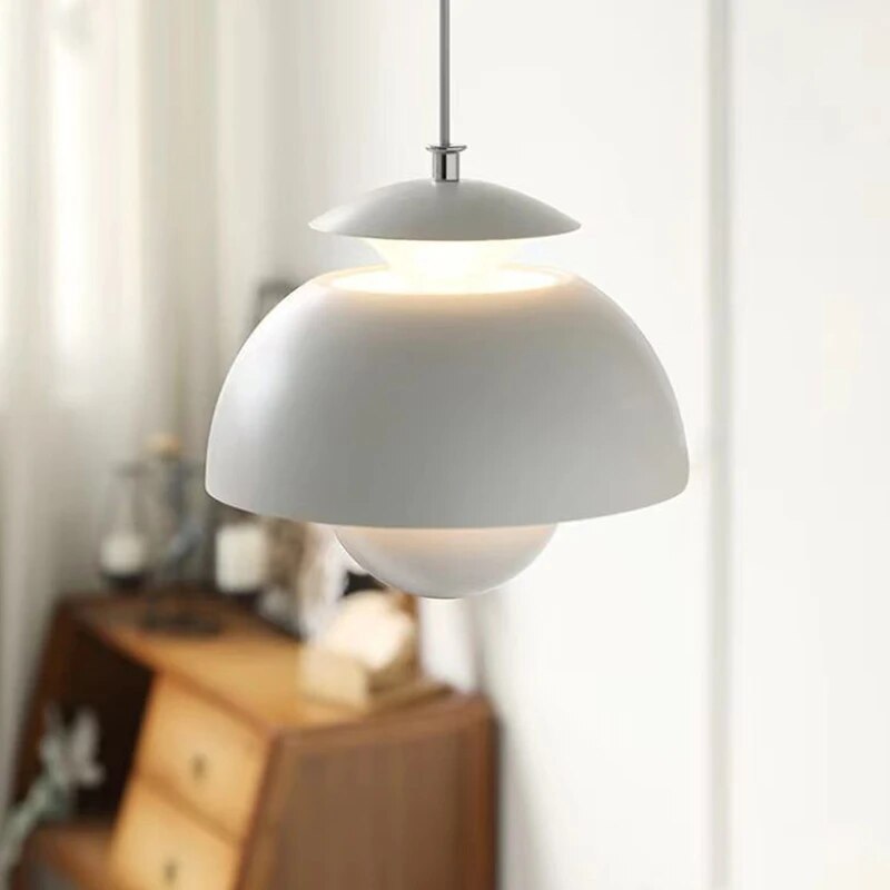 Hanglamp Bloemknop — led, Scandinavische vormgeving — afbeelding 2