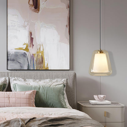 Hanglamp Lucinda — glas en metaal, Ø 27 cm — afbeelding 2