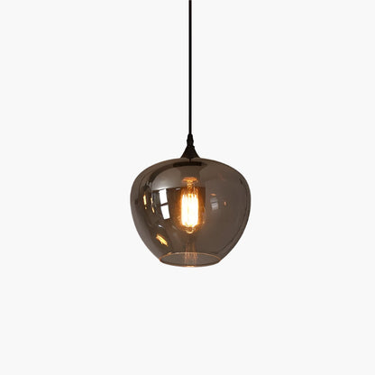 Hanglamp Fles — rookglas, fitting E27, zeven maten — afbeelding 6