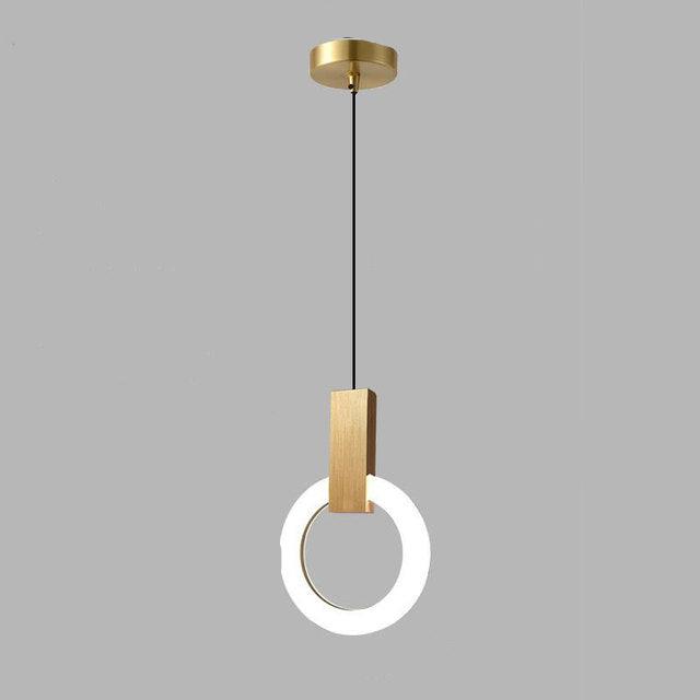 Hanglamp Ring — acryl, in hoogte verstelbaar — afbeelding 4