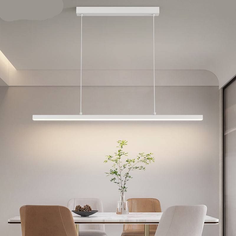 Hanglamp Balk Mat — ledstrip 3000 K, kabel 150 cm — afbeelding 3