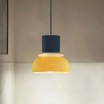 Hanglamp Dulcy — kleurvlakken in acryl, drie maten — afbeelding 3