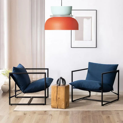 Hanglamp Dulcy — kleurvlakken in acryl, drie maten — afbeelding 2