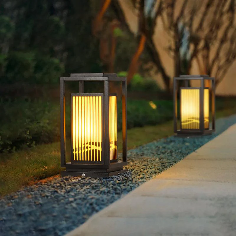 Buitenlamp Kooi — zonne-energie, ijzer en acryl, IP65 — afbeelding 2