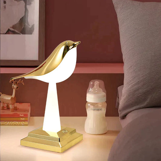 Tafellamp Vogel — kunststof, 26 cm breed — afbeelding 1