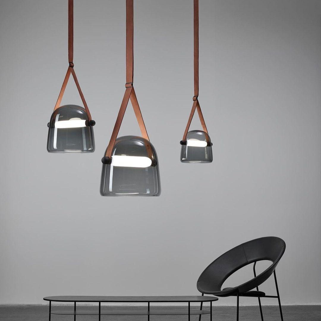 Hanglamp Mona — metaal en glas, geïntegreerde LED — afbeelding 4