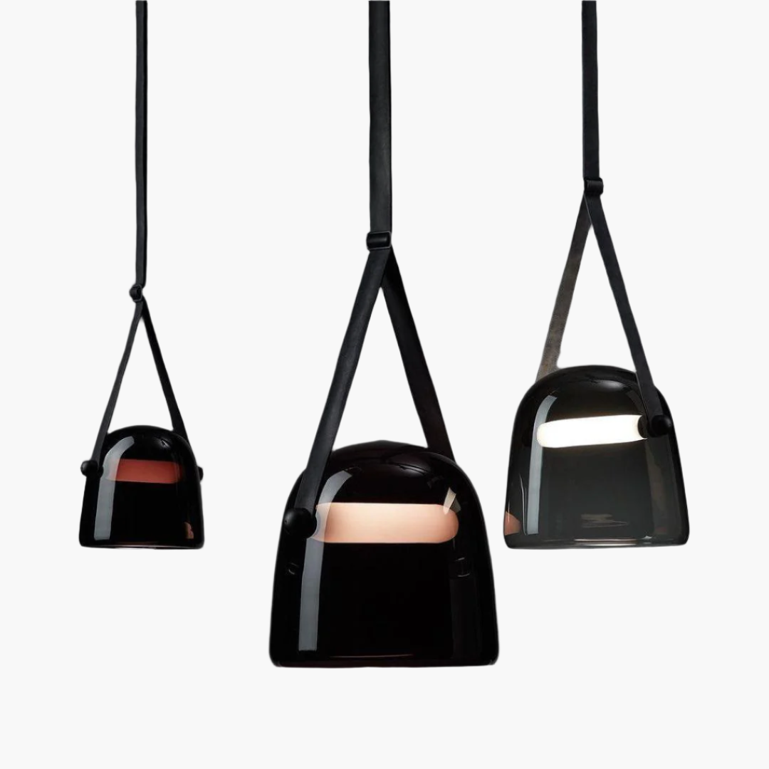 Hanglamp Mona — metaal en glas, geïntegreerde LED — afbeelding 2