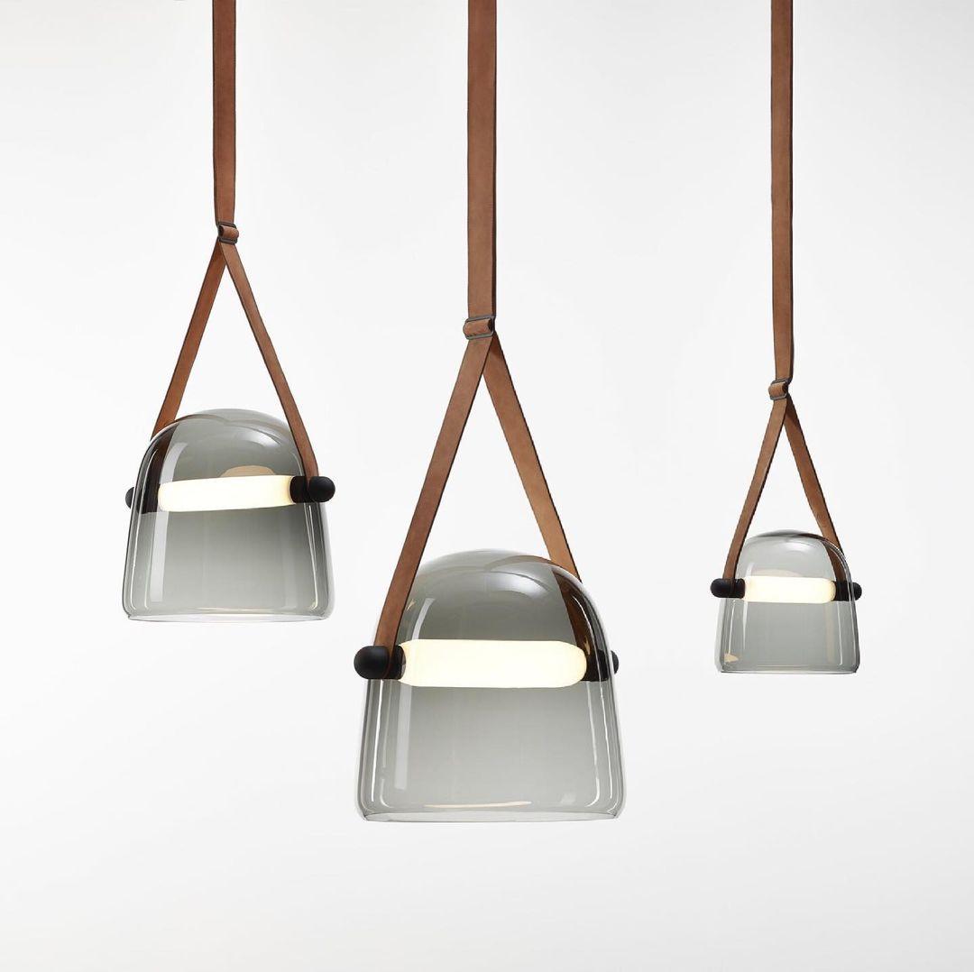 Hanglamp Mona — metaal en glas, geïntegreerde LED — afbeelding 1