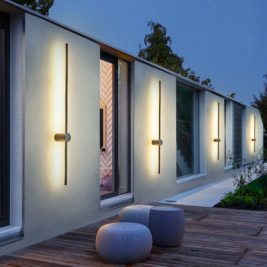 Buitenlamp Lichtlijn — aluminium, IP65, 60 of 100 cm — afbeelding 1