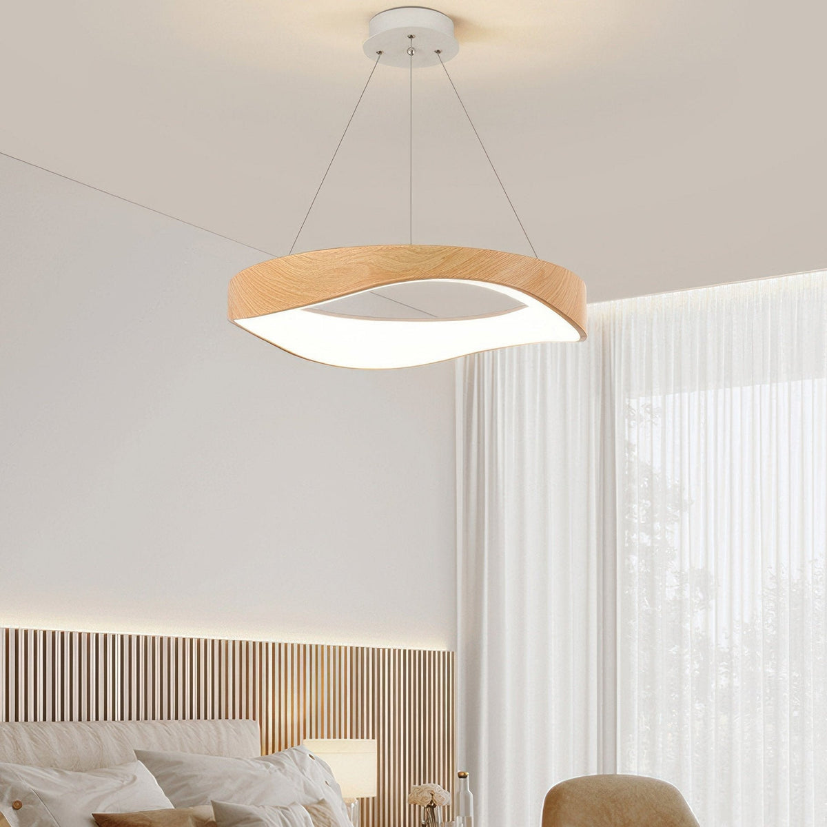 Hanglamp Cirkel — led, drie diameters van 40 tot 60 cm — afbeelding 2