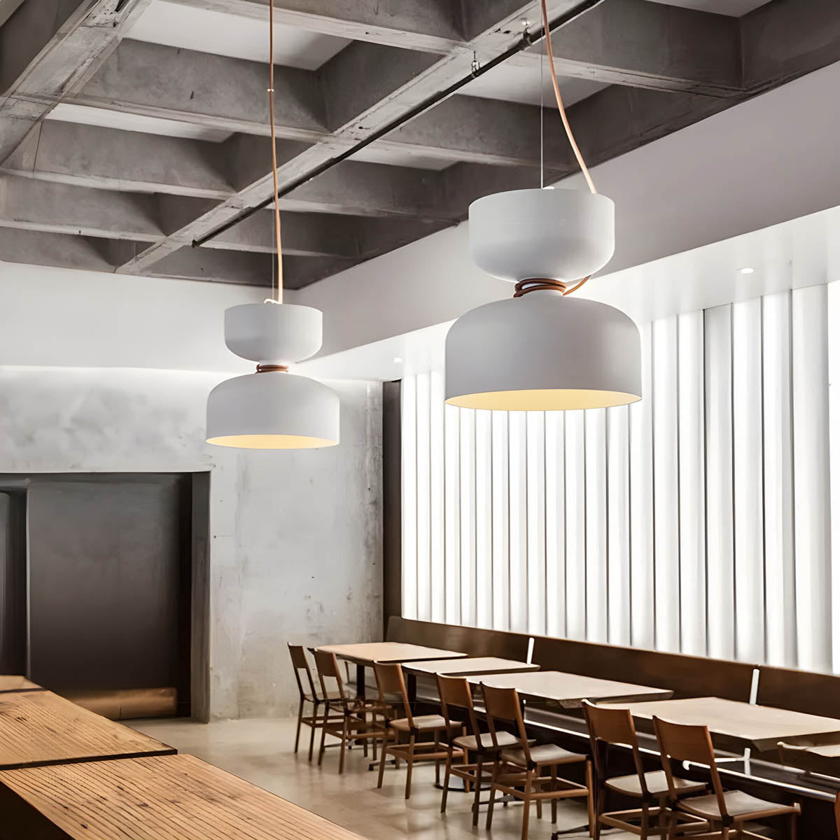 Hanglamp Orlee — ijzer, zes vormen, drie kleuren — afbeelding 7