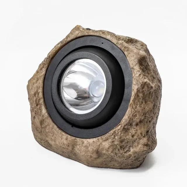 Buitenlamp Rocky — steenvorm, op zonne-energie, IP65 — afbeelding 2