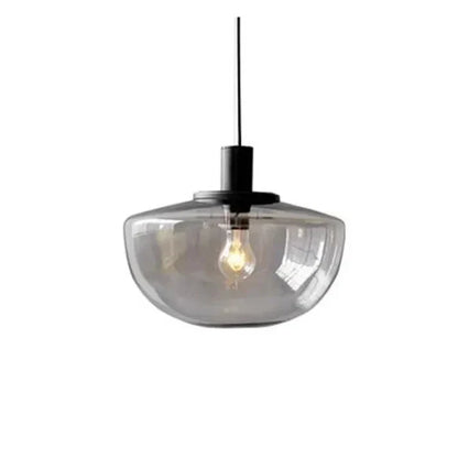 Hanglamp Glazen Bol — metaal en glas, 22 of 35 cm — afbeelding 5