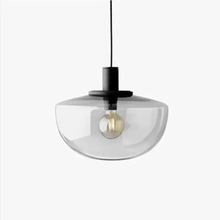 Hanglamp Glazen Bol — metaal en glas, 22 of 35 cm — afbeelding 4