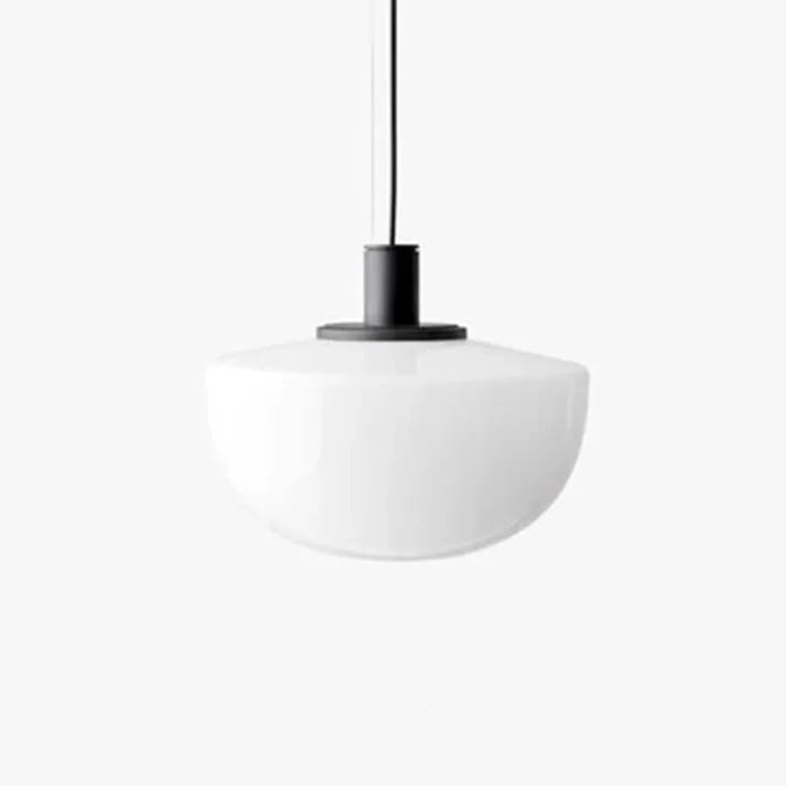 Hanglamp Glazen Bol — metaal en glas, 22 of 35 cm — afbeelding 3