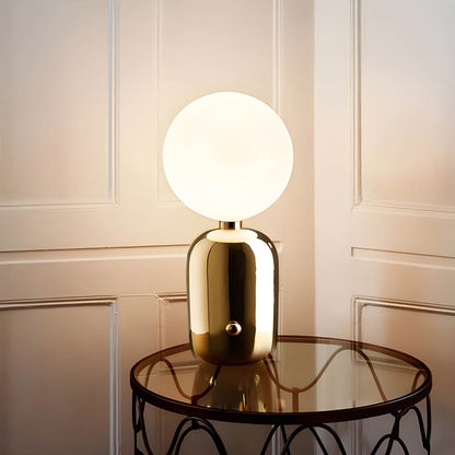 Tafellamp Raiso — glas en aluminium, fitting G9 — afbeelding 2