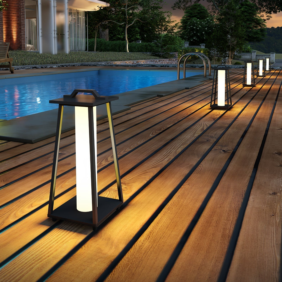 Buitenlamp Roam — roestvrij staal, acryl kap, IP65 — afbeelding 3