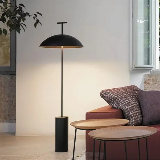 Vloerlamp Lijn — strak metaal, 150 cm hoog — afbeelding 1