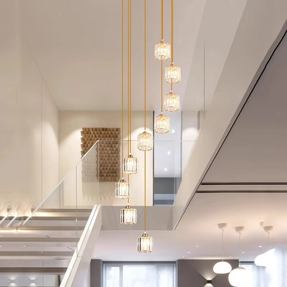 Kroonluchter Kristal — voor vide en trappenhuis — afbeelding 5