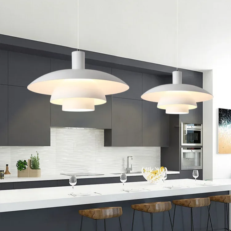 Hanglamp Deens — metaal, 29 of 39 cm doorsnede — afbeelding 3
