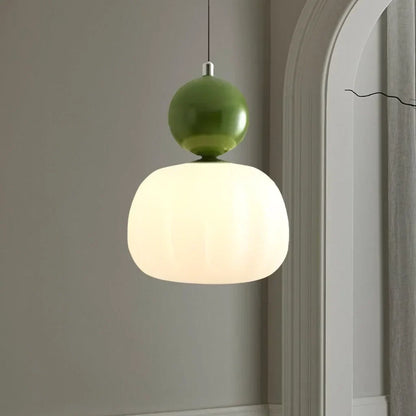 Hanglamp Scout — art deco, vier kleuren kap — afbeelding 3