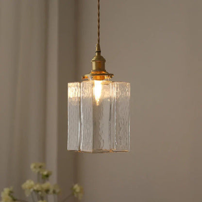 Hanglamp Glas Retro — fitting E27, drie maten — afbeelding 4