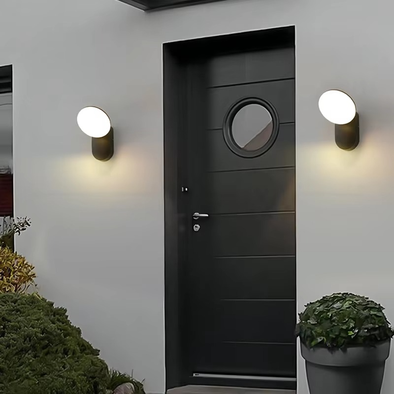 Buitenwandlamp Sensor — led 12 W, IP65, Ø 14 cm — afbeelding 2