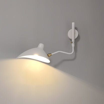 Wandlamp Zwenkarm — draaibare kap, 60 tot 140 cm — afbeelding 2