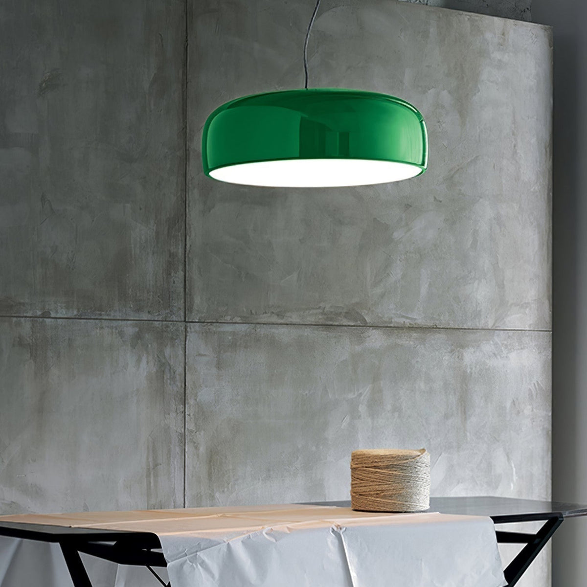 Hanglamp Koepel — aluminium, 45 of 60 cm, vijf kleuren — afbeelding 3
